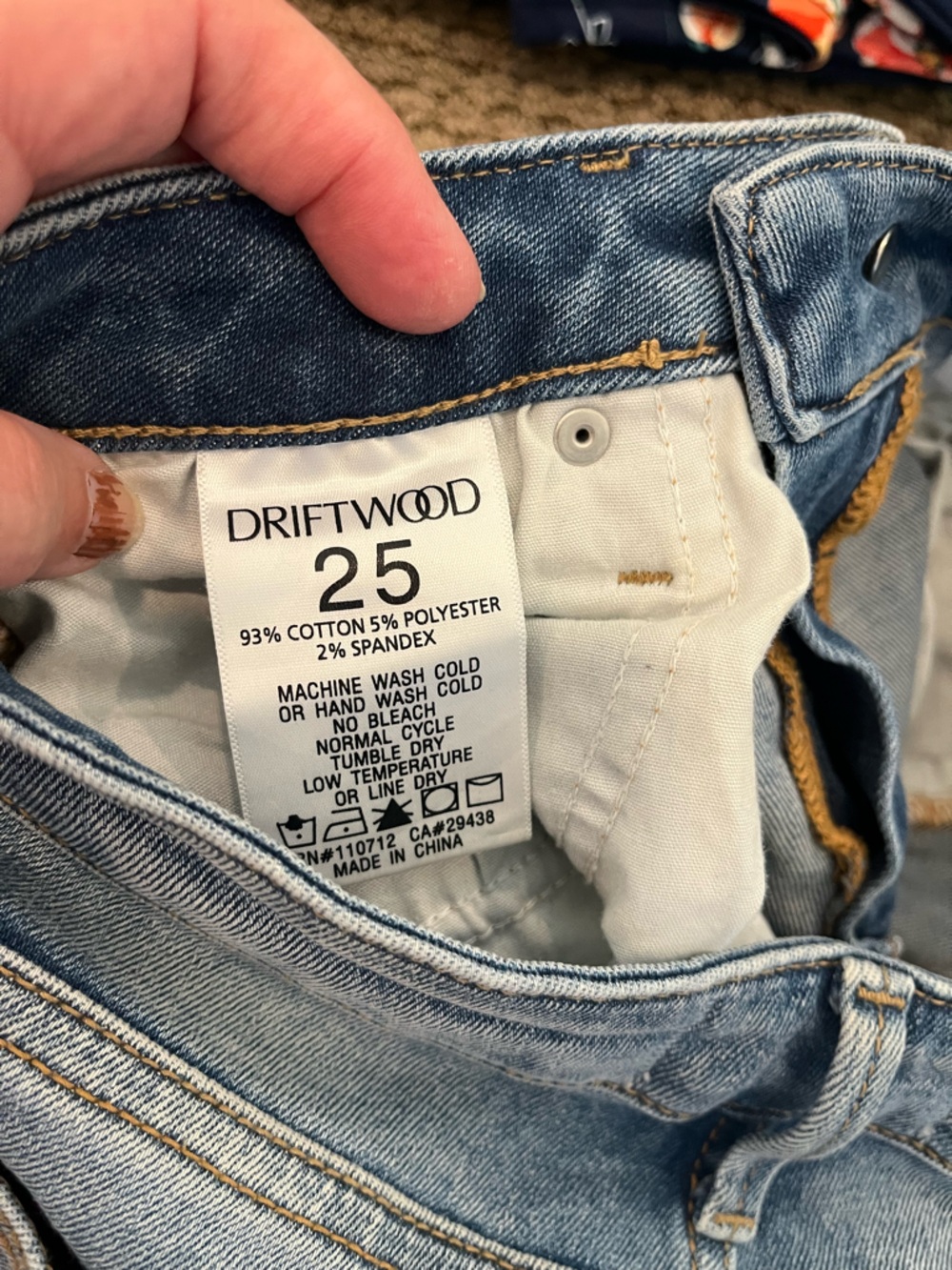Driftwood Isabel Embroidered Floral  Flare Bootcut Boho Western Cowgirl Jeans 25 - Picture 13 of 16